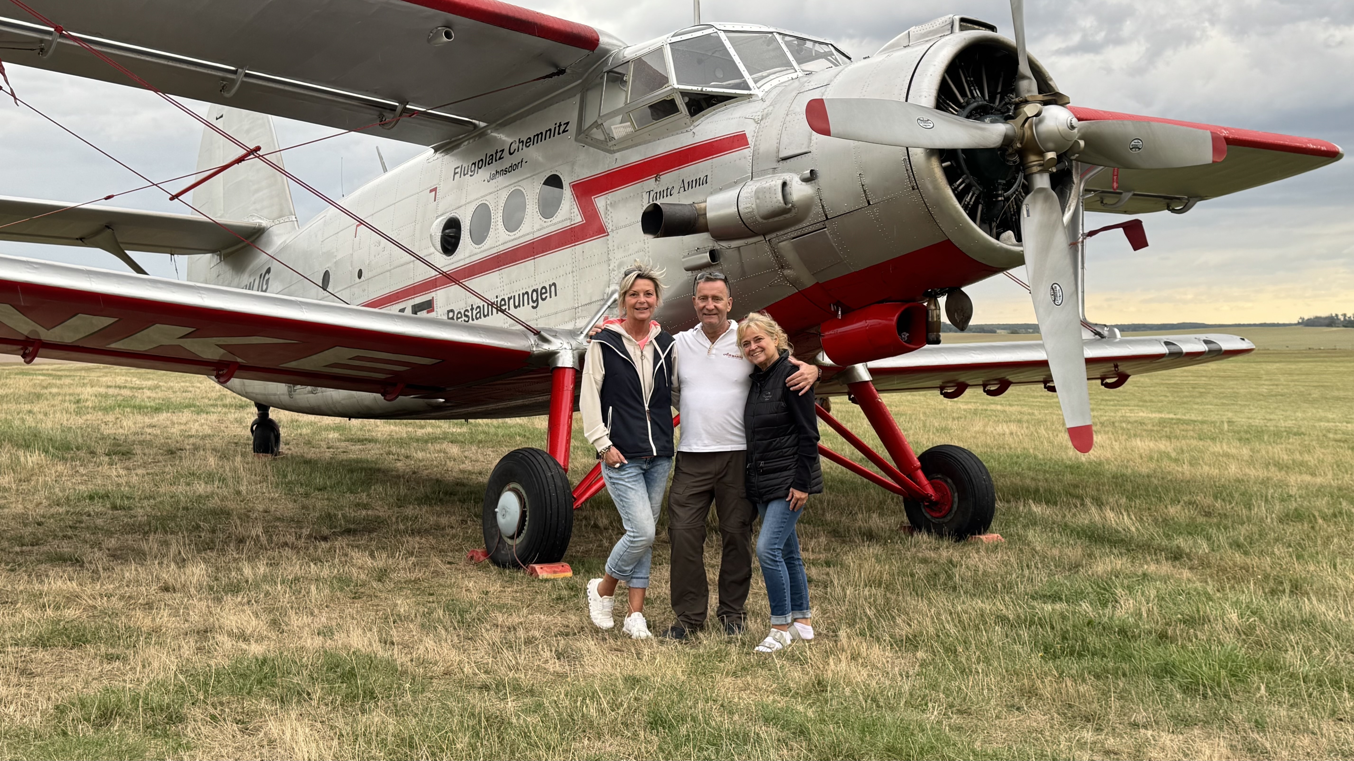 Rundflug mit der Antonov AN-2 ab Flugplatz Chemnitz-Jahnsdorf