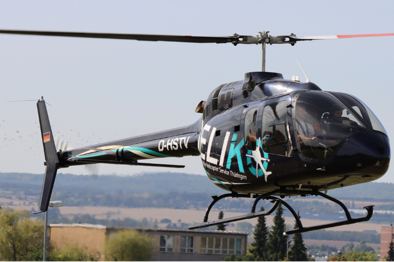 Hubschrauber Schnuppertraining ab Flugplatz Taucha