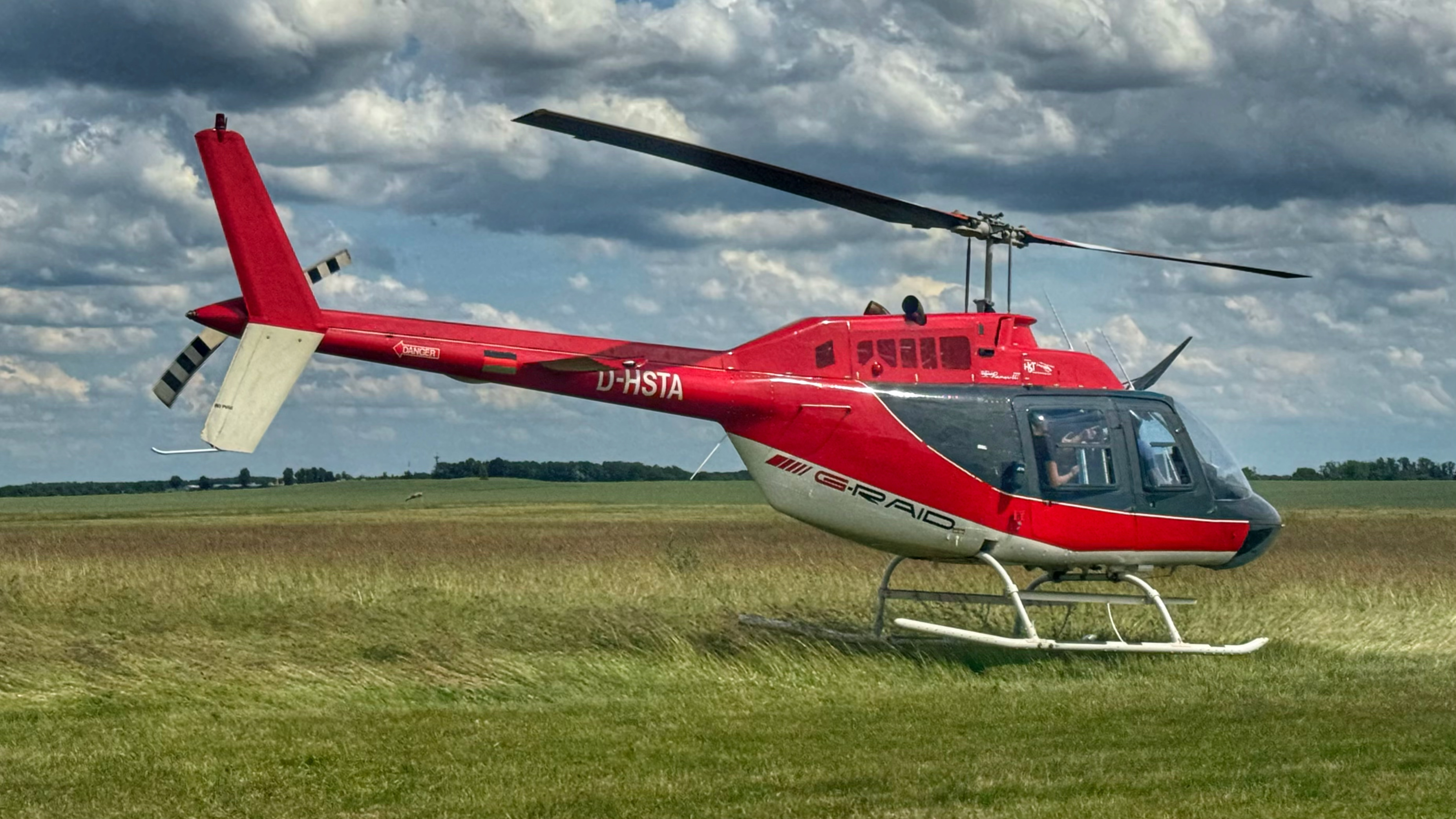 Hubschrauber Schnupperflug Leipzig/Taucha