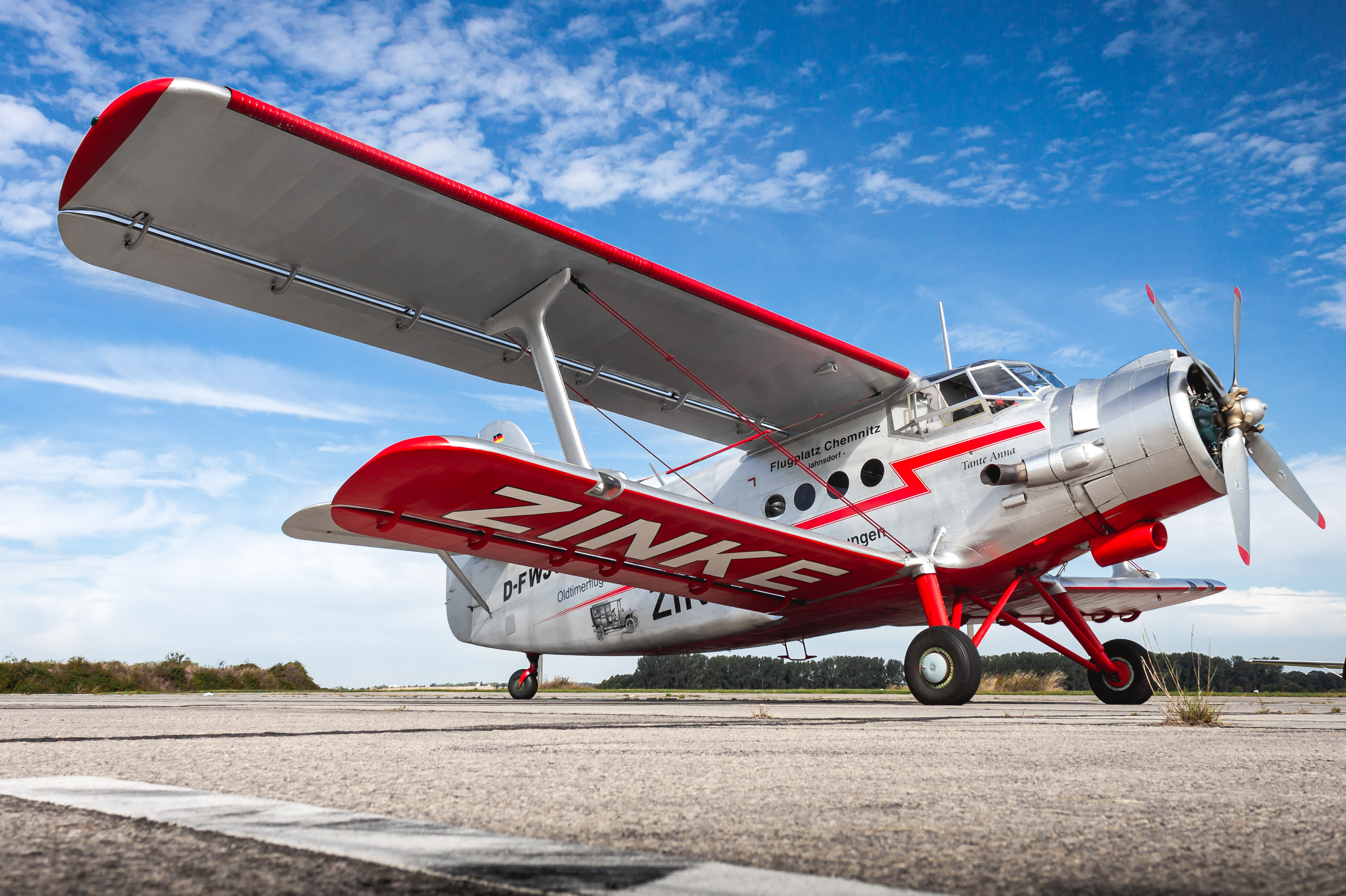 Rundflug mit der Antonov AN-2 ab Flugplatz Taucha
